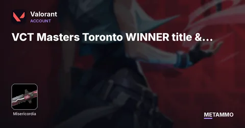VCT Masters Toronto WINNER title & buddy + vct lockin winner