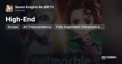 EU High-End | All Transcendence | Fully Duplicated Characters & Pets