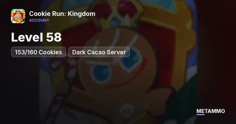 Level 58 | 153/160 Cookies | Dark Cacao Server
