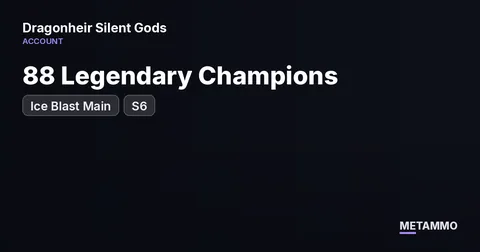 88 Legendary Champions | Ice Blast Main | S6