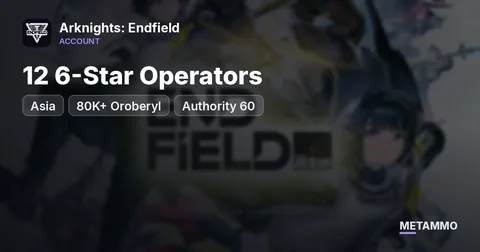 80K+ Oroberyl | Authority 60 | 12 6-Star Operators | Asia