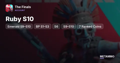 Ruby S10 | Emerald S9–S10 | BP S1–S3, S6, S9–S10 | 7 Ranked Coins | Rare Skins