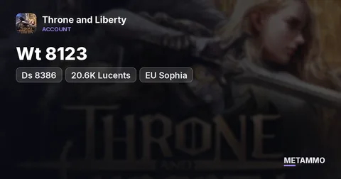 Wt 8123 | Ds 8386 | 20.6K Lucents | EU Sophia