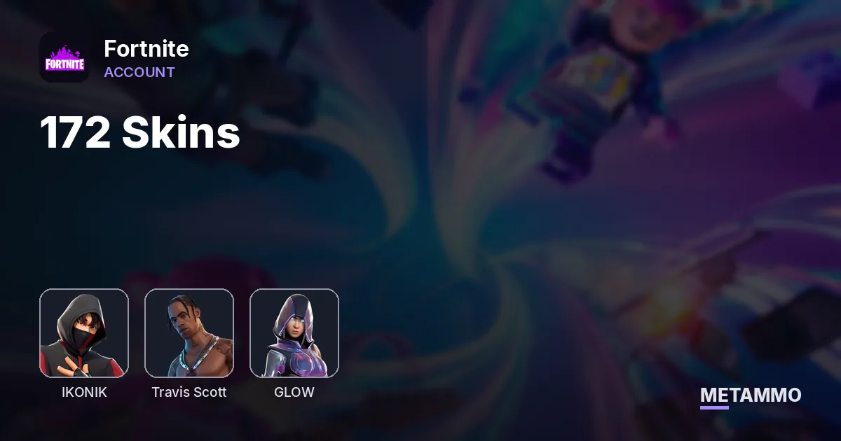 172 Skins | Ikonik | Travis | Glow | Email changeable - Fortnite account summary