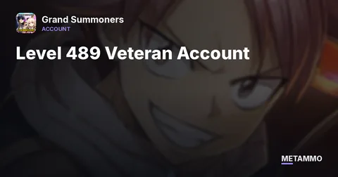 Level 489 Veteran Account
