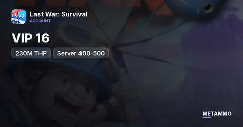 VIP 16 | 230M THP | Server 400-500