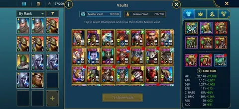 ENDGAME ACCOUNT | SABRAEL NAIS SIEGFRUND HEKATON THEODOSIA - Raid: Shadow Legends account screenshot 4