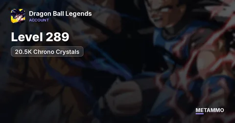 Level 289 | 20.5K Chrono Crystals