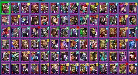 71 LEGENDARIES | 3 MYTHICAL | 2 CATS GAZE RELIC - Raid: Shadow Legends account screenshot 2