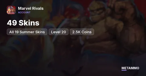 49 Skins | All 19 Summer Skins | Level 20 | 2.5K Coins