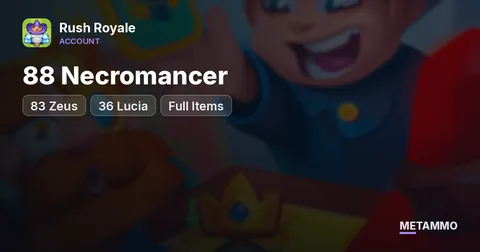 88 Necromancer | 83 Zeus | 36 Lucia | Full Items