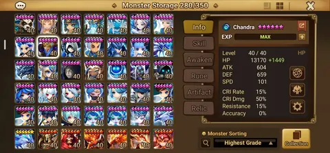 9 LD Nat 5 | Nephys, Gianna, Destiny, Han | Most RGB Nat 5 - Summoners War account screenshot 4