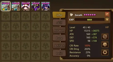 Rank 3 Arena | G3 RTA | 11 LD5 | 1.74B Mana - Summoners War account screenshot 2