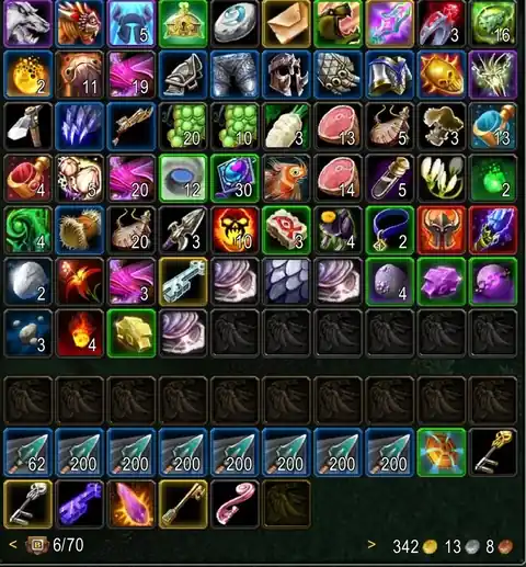 Spineshatter - Orc Hunter 70 ■ Pre-Raid BiS ■ Herb 375 ■ Mining 375 ■ Cook 375 - World of Warcraft: Classic account screenshot 2