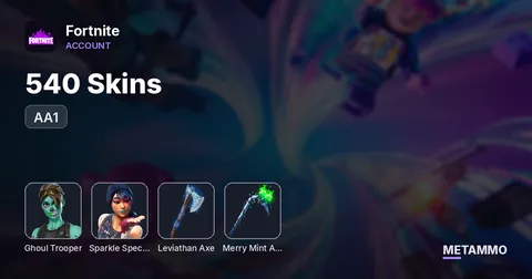 540 Skins | OG Ghoul | Sparkle | Leviathan Axe | AA1 | Minty Axe