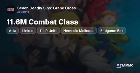 Asia Linked | 11.6M Combat Class | 11 LR Units+ | Nemesis Meliodas | Endgame Box