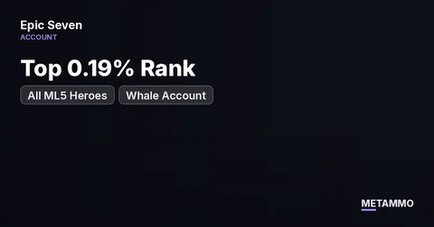 All ML5 Heroes | Top 0.19% Rank | Whale Account