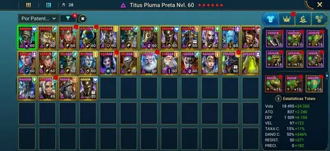 10 Mythical Champions | Galathir Krixia | 4 TMNT, Titus Wixwell, Predator | Hydra 12b - Raid: Shadow Legends account screenshot 3