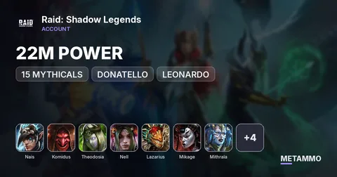 22M POWER|15 MYTHICALS|NAIS|KOMIDUS|THEODOSIA|NELL|LAZARIUS|DONATELLO|LADY MIKAGE|LEONARDO|MITHRALA|ALAZ|KUROSA|KARNAGE|TARAS