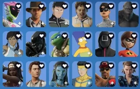 590 Skins | Snake Eyes | Aloy | MrBeast | Uncharted | Kylo Ren | Master Chief | Ariana Grande - Fortnite account screenshot 2