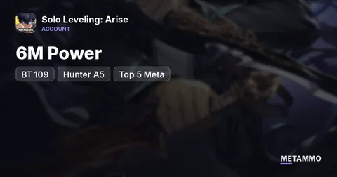 6M Power | BT 109 | Hunter A5 | Top 5 Meta