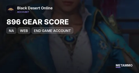 NA WEB | 896 GEAR SCORE | END GAME ACCOUNT