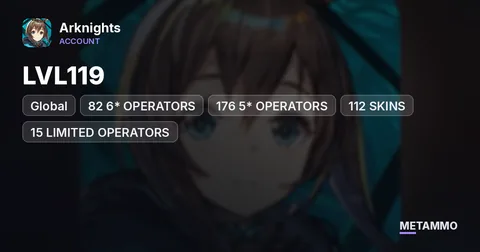 GLOBAL, LVL119 | 82 6* OPERATORS | 176 5* OPERATORS | 112 SKINS | 15 LIMITED OPERATORS