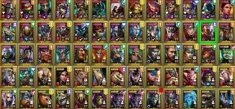 7Mythics / THEODOSIA, Komidus, Arbais + 5 TURTLES / Niamhe, Noldua, PREDATOR / - Raid: Shadow Legends account screenshot 1