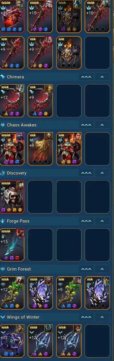 7Mythics / THEODOSIA, Komidus, Arbais + 5 TURTLES / Niamhe, Noldua, PREDATOR / - Raid: Shadow Legends account screenshot 2