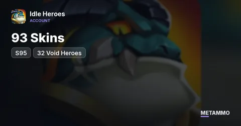iOS | S95 | 32 Void Heroes | 93 Skins