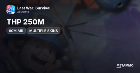 THP 250M | 80M AIR | OVER $8000 WORTH OF GEMS | MULTIPLE SKINS