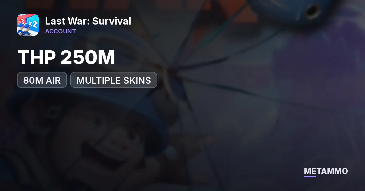 THP 250M | 80M AIR | OVER $8000 WORTH OF GEMS | MULTIPLE SKINS
