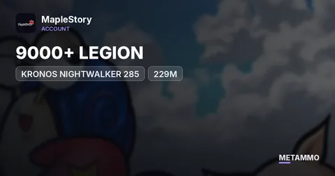 KRONOS NIGHTWALKER 285+ | 229M | 9000+ LEGION