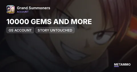 GS ACCOUNT | 10000 GEMS AND MORE | STORY UNTOUCHED
