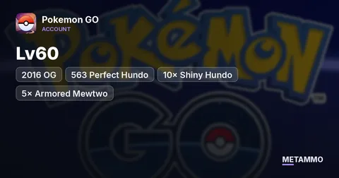 Lv60 | 2016 OG | 563 Perfect Hundo | 10× Shiny Hundo | 5× Armored Mewtwo