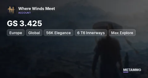 EU Global | 56K Elegance | GS 3.425 | 6 T6 Innerways | Max Explore | All Talents & Mystic Skills Maxed