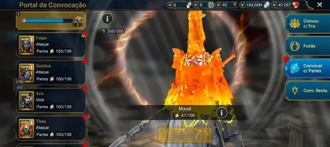 4 Mythical | 42K Gems | 184M Silver | 18K Energy - Raid: Shadow Legends account screenshot 2