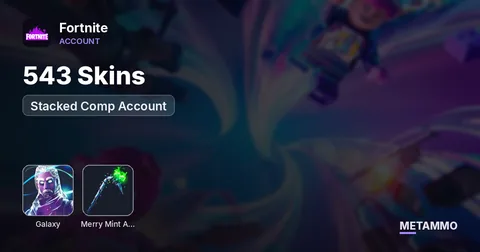 543 Skins | Stacked Comp Account | Galaxy | Minty
