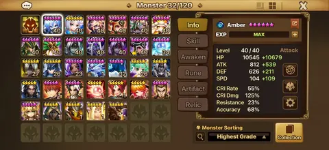 GLOBAL 4 LD STARTER | LUCI | BEELZEBUB | TRINITY | ONGYOUKI - Summoners War account screenshot 2