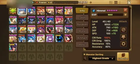 GLOBAL 4 LD STARTER | LUCI | BEELZEBUB | TRINITY | ONGYOUKI - Summoners War account screenshot 3