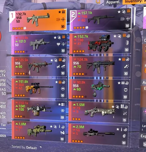 17k SHD | 30 Expertise | 960+ Prototype Cores 990+ Exotic Components | Proto Striker Echo Build Raid and Incursion Exotics - The Division 2 account screenshot 3