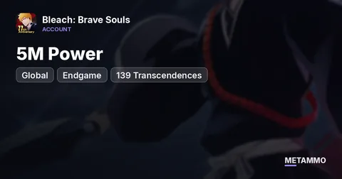 Global | Endgame | 5M Power | 139 Transcendences