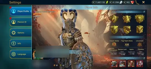 30m | 5 Mythicals | TMNT, HEKATON, 2 Rotos | Siphi | Titus | End Game - Raid: Shadow Legends account screenshot 1