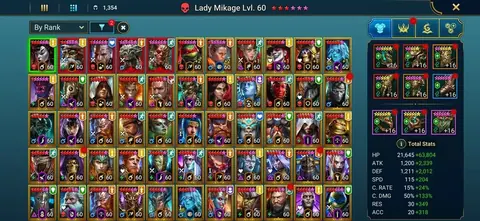 30m | 5 Mythicals | TMNT, HEKATON, 2 Rotos | Siphi | Titus | End Game - Raid: Shadow Legends account screenshot 4