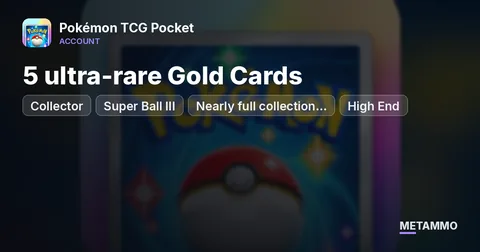 Collector | 5 ultra-rare Gold Cards | Super Ball III | Nearly full collection completed | High End