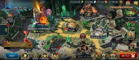 10M POWER, LVL100, 1 MYTHIC, 120+LEGENDARIES, 90M SILVER - Raid: Shadow Legends account screenshot 4