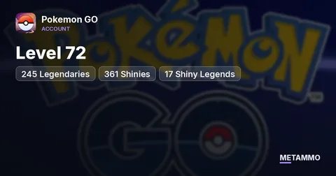 Level 72 | 245 Legendaries | 361 Shinies | 17 Shiny Legends