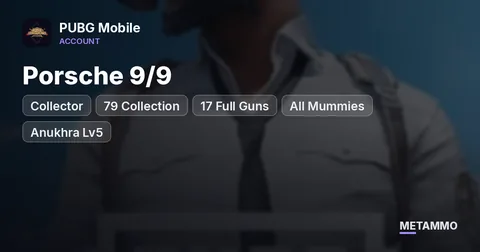 Collector | Porsche 9/9 | 79 Collection | 17 Full Guns | All Mummies | Anukhra Lv5