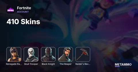 410 Skins | OG Renegade Raider | OG Skull Trooper | Black Knight | The Reaper | OG Raider's Revenge