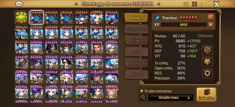 EU, G2 ARENA RANK, 17K CRYSTALS, MANY WELL BUILT LD5 MONSTERS - Summoners War account screenshot 4